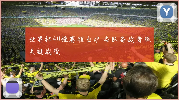 世界杯40强赛程出炉 各队备战晋级关键战役